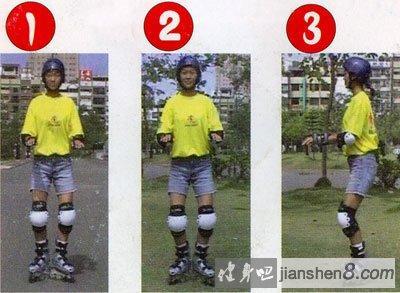 单排轮滑初学者必学:基本站立姿势与停止技术,安全提升滑行能力